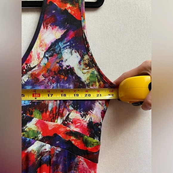 Blue Sky Bamboo Cotton  pleated dress Sz M - Picture 9 of 9